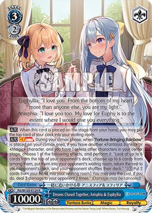 Image of Dreams Chased Together, Anisphia & Euphyllia (Ftt/W120-E124 R) - Fujimi Fantasia Bunko Vol.2