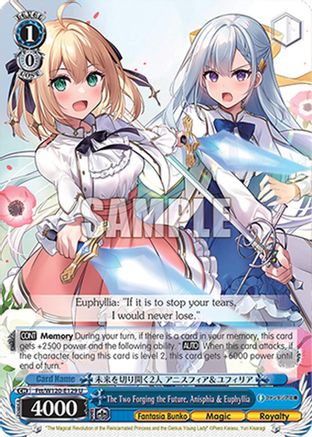 Image of The Two Forging the Future, Anisphia & Euphyllia (Ftt/W120-E129 U) - Fujimi Fantasia Bunko Vol.2