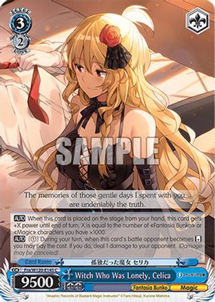 Image of Witch Who Was Lonely, Celica (Fra/W120-E145 C) - Fujimi Fantasia Bunko Vol.2