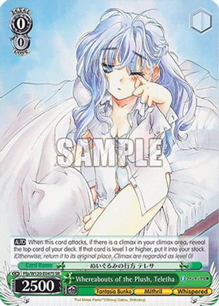 Image of Whereabouts of the Plush, Teletha (SR) (Ffp/W120-E047S SR) - Fujimi Fantasia Bunko Vol.2