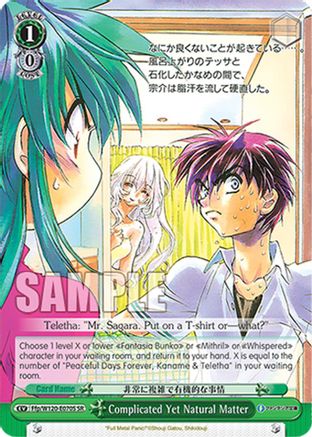 Image of Complicated Yet Natural Matter (SR) (Ffp/W120-E070S SR) - Fujimi Fantasia Bunko Vol.2