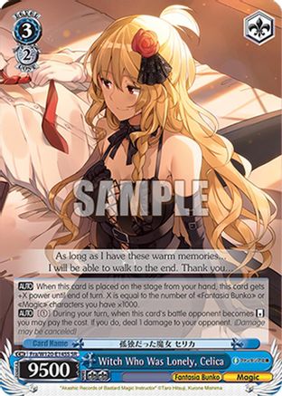 Image of Witch Who Was Lonely, Celica (SR) (Fra/W120-E145S SR) - Fujimi Fantasia Bunko Vol.2