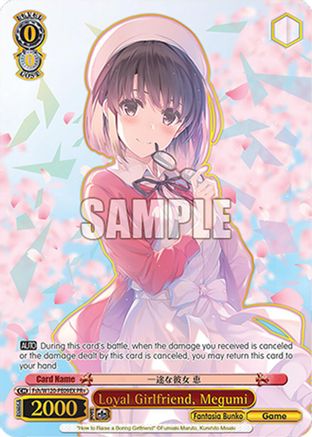 Image of Loyal Girlfriend, Megumi (PR+) (Fsh/W120-PE09EX PR+) - Fujimi Fantasia Bunko Vol.2