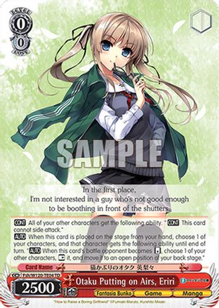 Image of Otaku Putting on Airs, Eriri (Fsh/W120-TE04 TD) - Fujimi Fantasia Bunko Vol.2