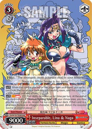 Image of Inseparable, Lina & Naga (Fsl/W120-TE08 TD) - Fujimi Fantasia Bunko Vol.2