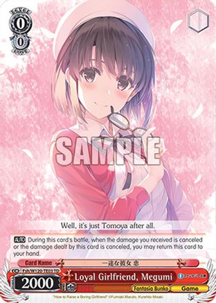 Image of Loyal Girlfriend, Megumi (SR) (Fsh/W120-TE03S SR) - Fujimi Fantasia Bunko Vol.2