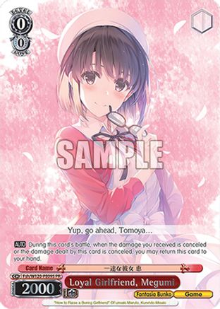 Image of Loyal Girlfriend, Megumi (PR) (Fsh/W120-PE09EX PR) - Fujimi Fantasia Bunko Vol.2
