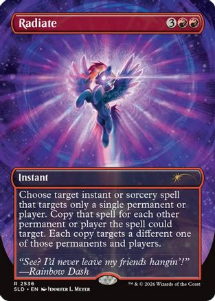 Image of Radiate (SLD-2536) - Secret Lair Drop Series Foil