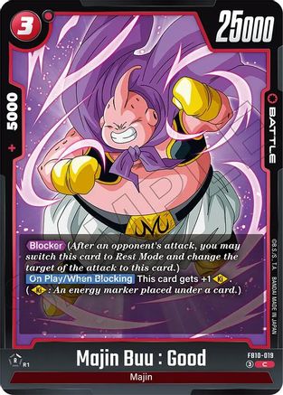 Image of Majin Buu : Good (FB10-019) - Cross Force