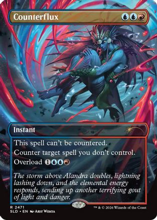 Image of Counterflux (2471) (SLD-2471) - Secret Lair Drop Series Foil