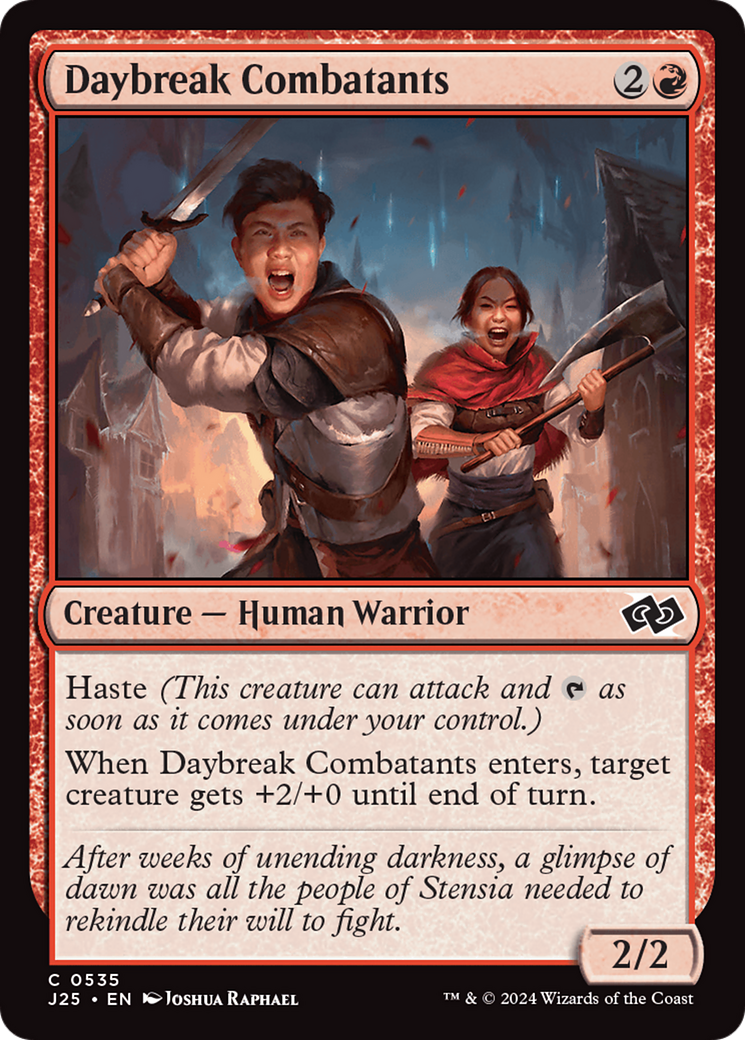 Image of Daybreak Combatants (J25-535) - Foundations Jumpstart