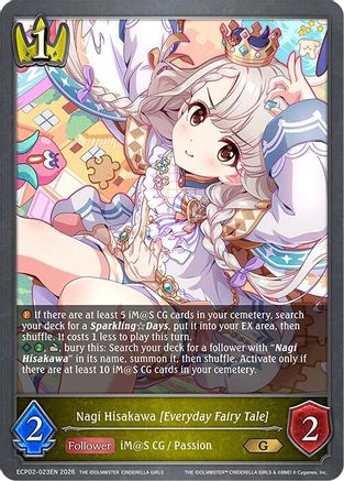Image of Nagi Hisakawa [Everyday Fairy Tale] (ECP02-023EN) - ECP02 THE IDOLMSTER CINDERELLA GIRLS
