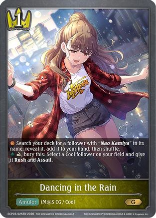 Image of Dancing in the Rain (ECP02-025EN) - ECP02 THE IDOLMSTER CINDERELLA GIRLS