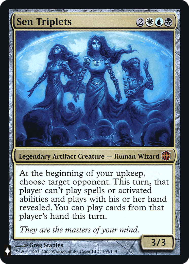 Image of Sen Triplets (LIST-ARB-109) - The List Foil