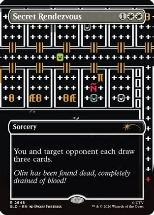 Image of Secret Rendezvous (2648) (SLD-2648) - Secret Lair Drop Series Foil