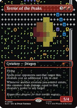 Image of Terror of the Peaks (SLD-2650) - Secret Lair Drop Series