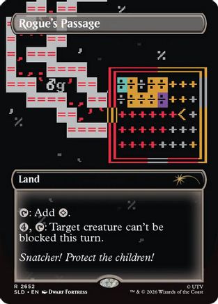Image of Rogue's Passage (2652) (SLD-2652) - Secret Lair Drop Series Foil