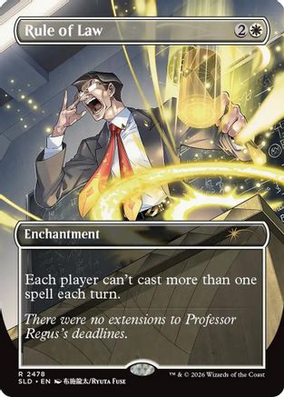 Image of Rule of Law (SLD-2478) - Secret Lair Drop Series Foil
