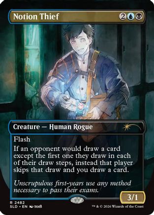 Image of Notion Thief (SLD-2482) - Secret Lair Drop Series Foil