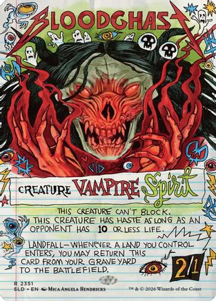 Image of Bloodghast (2351) (SLD-2351) - Secret Lair Drop Series Foil