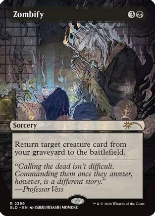 Image of Zombify (SLD-2389) - Secret Lair Drop Series Foil