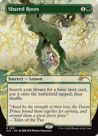 Image of Shared Roots (SLD-2391) - Secret Lair Drop Series