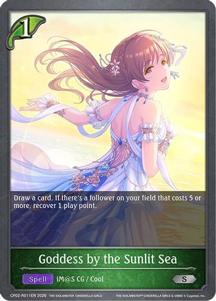 Image of Goddess by the Sunlit Sea (Reprint) (CP02-R011EN) - ECP02 THE IDOLMSTER CINDERELLA GIRLS