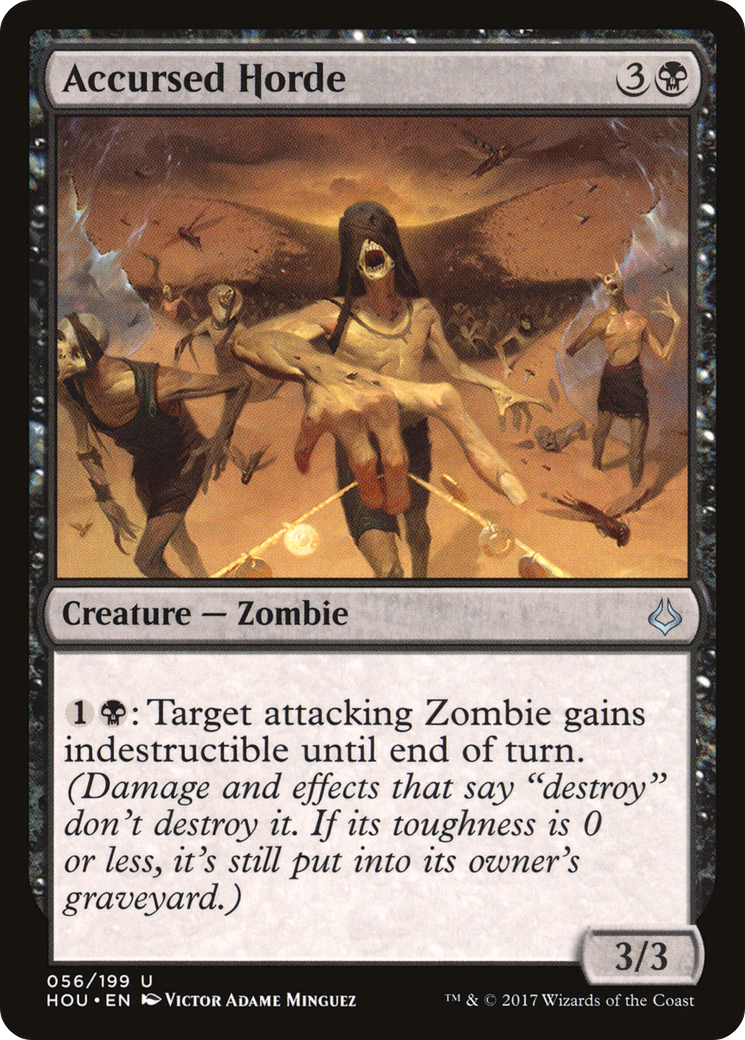 Image of Accursed Horde (HOU-056) - Hour of Devastation