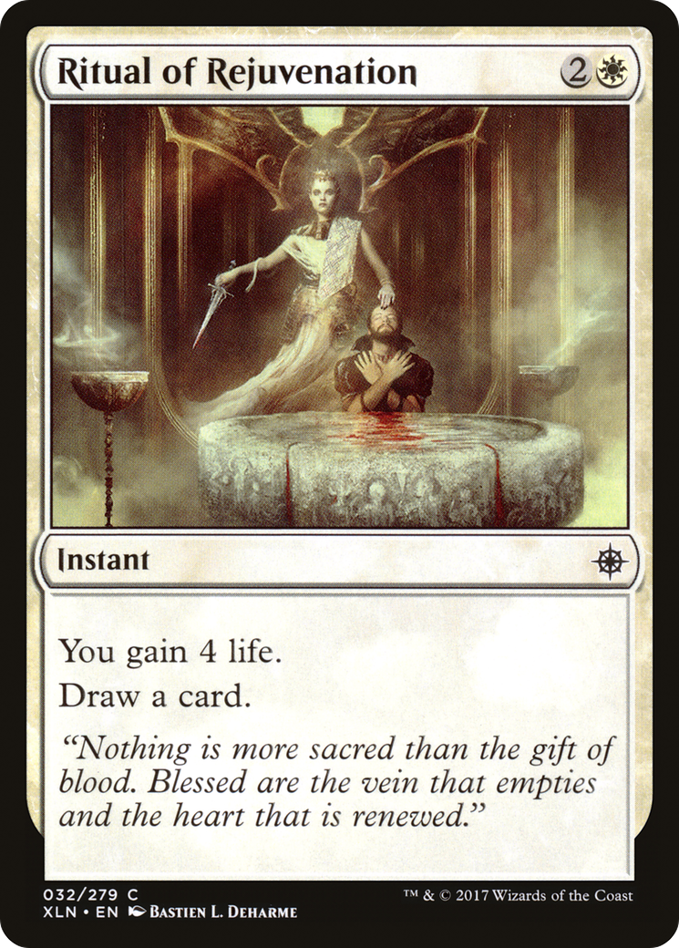 Image of Ritual of Rejuvenation (XLN-032) - Ixalan Foil
