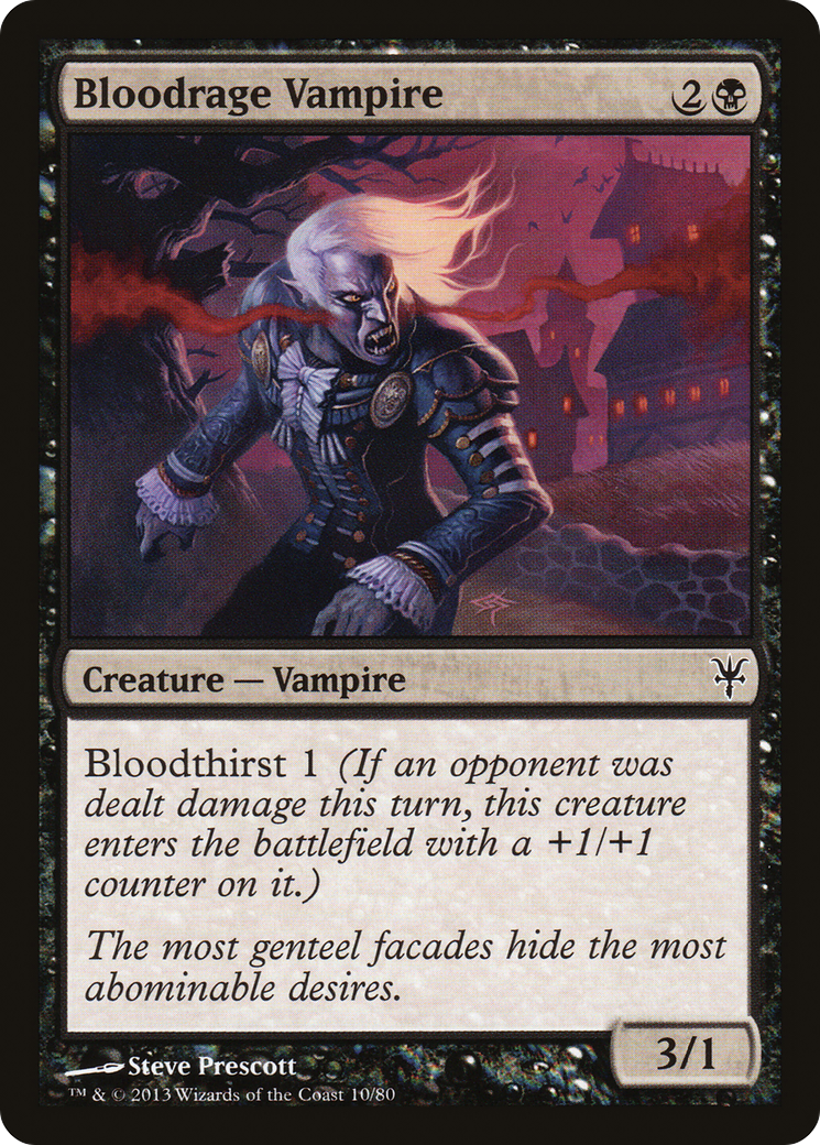 Image of Bloodrage Vampire (DDK-010) - Duel Decks: Sorin vs. Tibalt