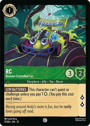Image of RC - Remote-Controlled Car (77/204) - Wilds Unknown Cold Foil