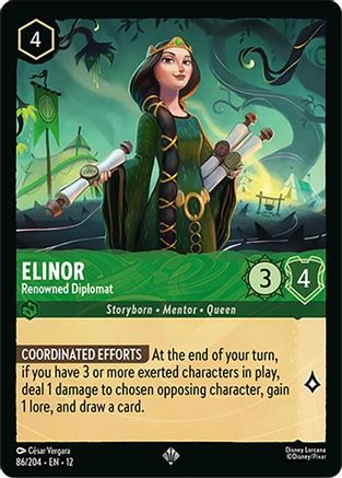 Image of Elinor - Renowned Diplomat (86/204) - Wilds Unknown