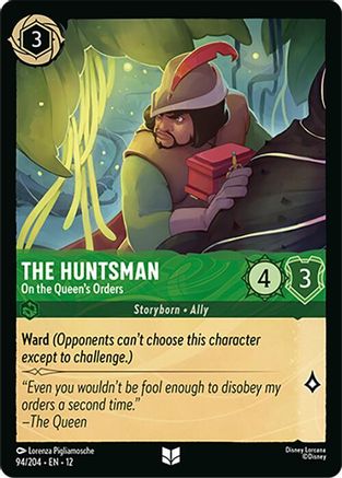Image of The Huntsman - On the Queen's Orders (94/204) - Wilds Unknown Cold Foil