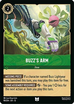 Image of Buzz's Arm (98/204) - Wilds Unknown Cold Foil