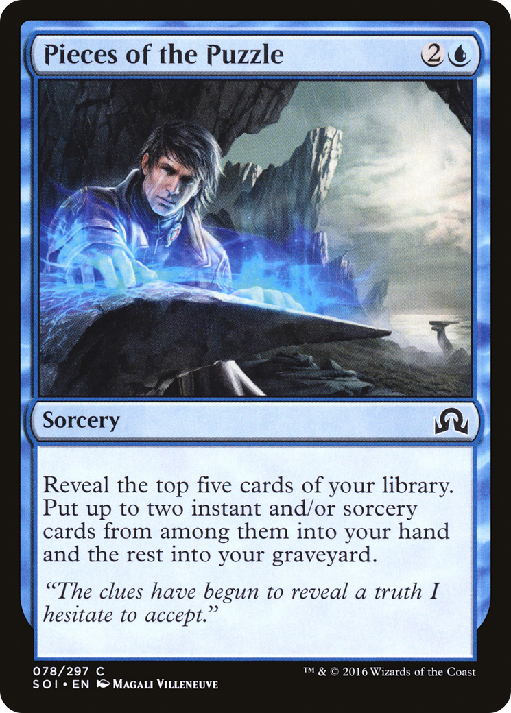 Image of Pieces of the Puzzle (SOI-078) - Shadows over Innistrad