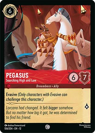 Image of Pegasus - Searching High and Low (106/204) - Wilds Unknown