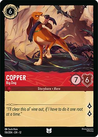Image of Copper - Big Dog (116/204) - Wilds Unknown