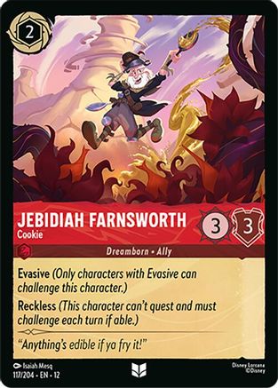 Image of Jebidiah Farnsworth - Cookie (117/204) - Wilds Unknown Cold Foil
