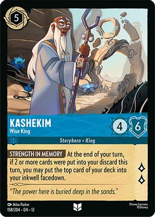 Image of Kashekim - Wise King (158/204) - Wilds Unknown