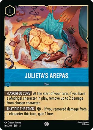 Image of Julieta's Arepas (166/204) - Wilds Unknown Cold Foil