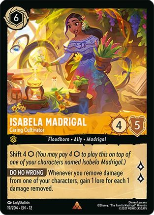 Image of Isabela Madrigal - Caring Cultivator (19/204) - Wilds Unknown