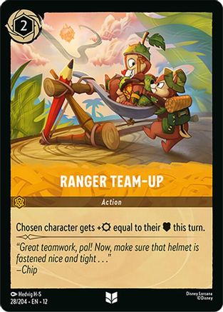 Image of Ranger Team-Up (28/204) - Wilds Unknown