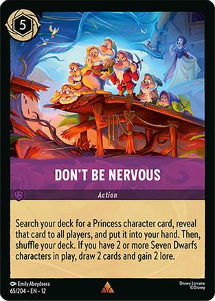 Image of Don't Be Nervous (65/204) - Wilds Unknown