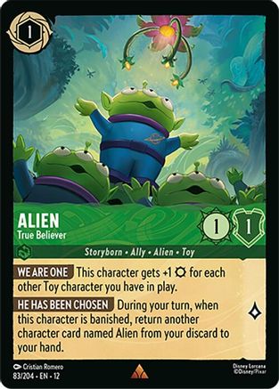 Image of Alien - True Believer (83/204) - Wilds Unknown