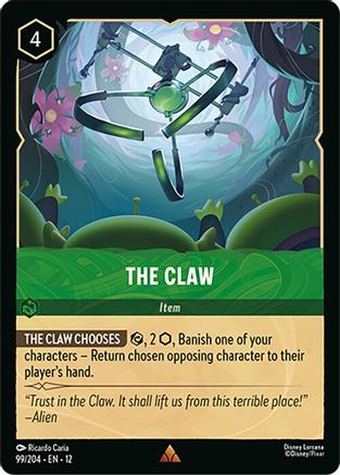 Image of The Claw (99/204) - Wilds Unknown Cold Foil