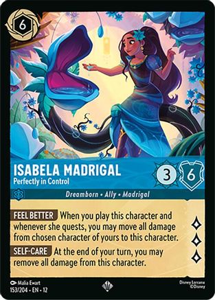 Image of Isabela Madrigal - Perfectly in Control (153/204) - Wilds Unknown