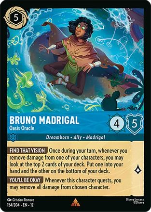 Image of Bruno Madrigal - Oasis Oracle (154/204) - Wilds Unknown