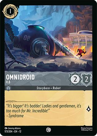 Image of Omnidroid - V.8 (173/204) - Wilds Unknown Cold Foil
