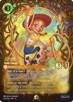 Image of Jessie - Lively Cowgirl (Enchanted) (223/204) - Wilds Unknown Holofoil