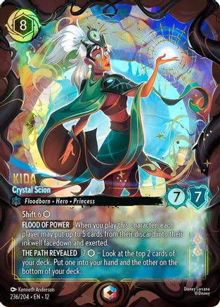 Image of Kida - Crystal Scion (Enchanted) (236/204) - Wilds Unknown Holofoil